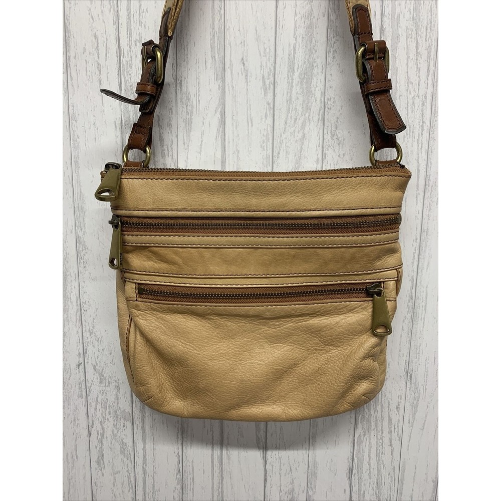 Womens Fossil Crossbody Calf Leather Vintage Bag - Picture 2 of 11